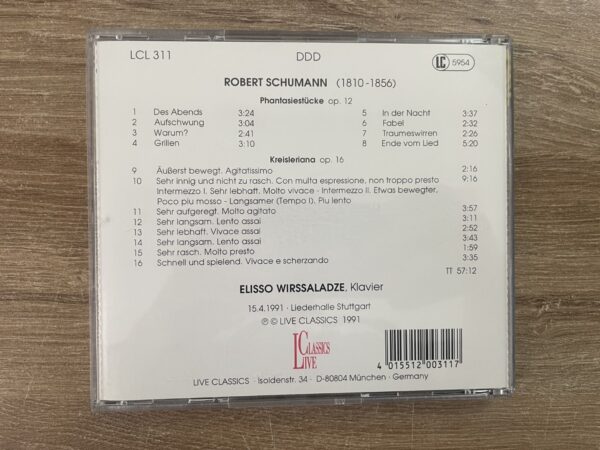 Elisso Wirssaladze - Robert Schumann (CD) - Image 3