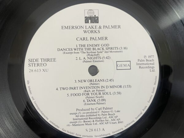 Emerson Lake & Palmer - Works (Volume 1) (2LP) - Image 7