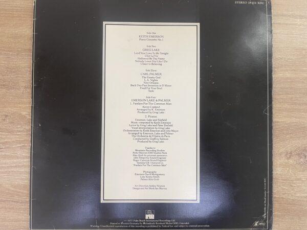 Emerson Lake & Palmer - Works (Volume 1) (2LP) - Image 3