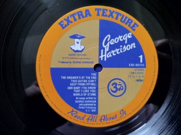 George Harrison - Extra Texture (Read All About It) (JP) - Image 5
