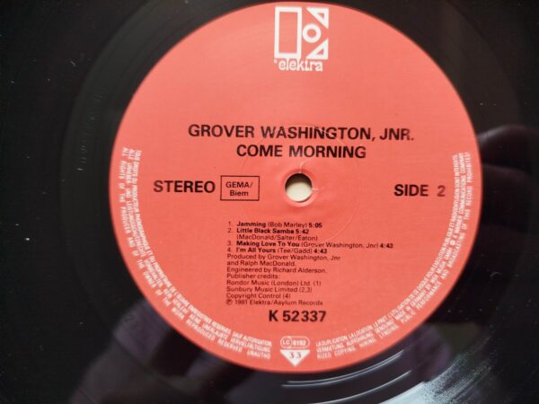 Grover Washington, Jr. - Come Morning - Image 5