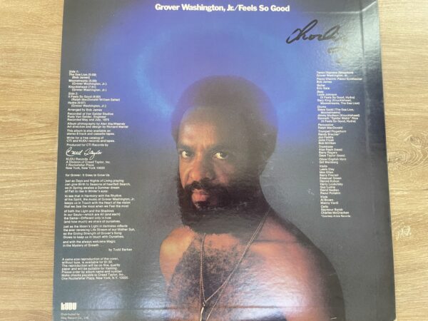 Grover Washington, Jr. - Feels So Good (JP) - Image 3
