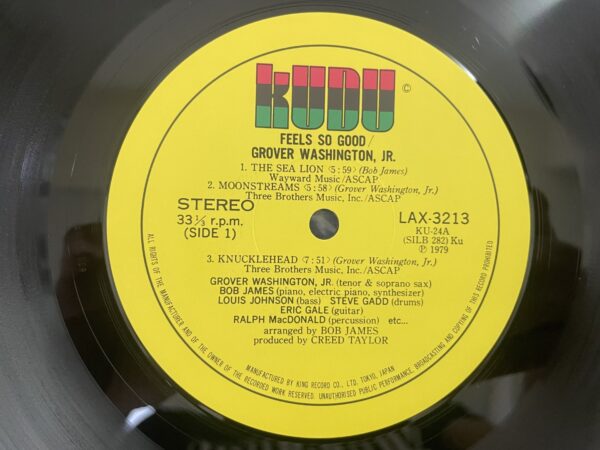 Grover Washington, Jr. - Feels So Good (JP) - Image 5
