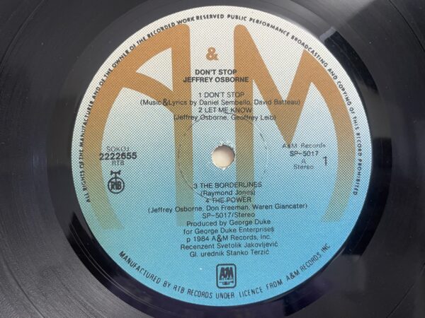 Jeffrey Osborne - Don't Stop - Image 5