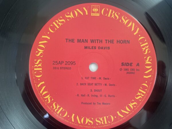 Miles Davis - The Man With The Horn (JP) - Image 5