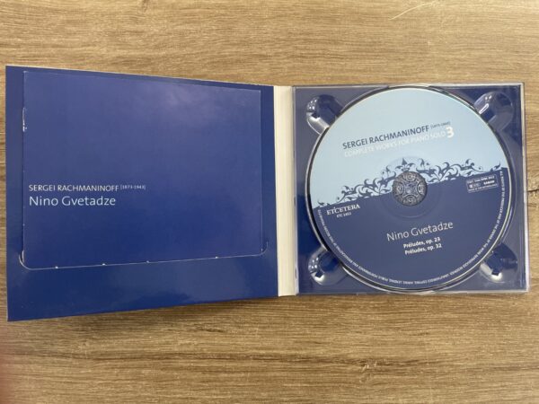 Nino Gvetadze Rachmaninov - Complete Works for Piano Solo, Vol.3 (CD) - Image 4