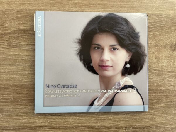 Nino Gvetadze Rachmaninov - Complete Works for Piano Solo, Vol.3 (CD) - Image 2