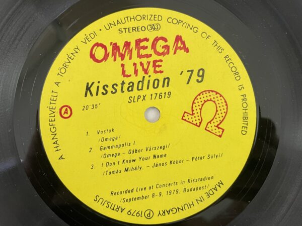 Omega – Élő Omega Kisstadion '79 - Image 5