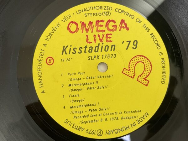 Omega – Élő Omega Kisstadion '79 - Image 8