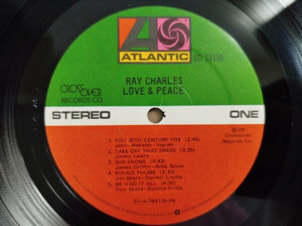 Ray Charles - Love & Peace (Promo) - Image 5
