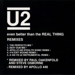 U2 - Even Better Than The Real Thing (Remixes) (CD)