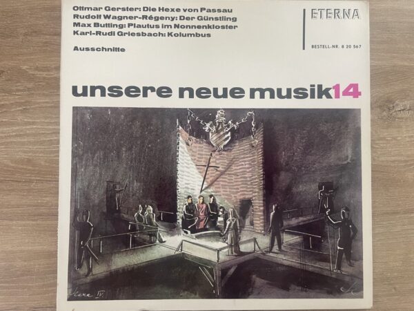 Ottmar Gerster, Rudolf Wagner-Régeny, Max Butting, Karl-Rudi Griesbach – unsere neue musik 14 - Image 2