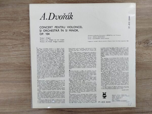 A. Dvořák - Concerto For Cello And Orchestra in Si Minor, Op. 104 - Image 3