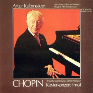 Artur Rubinstein - Chopin - Klavierkonzert F-moll, Andante Spianato Und Grande Polonaise