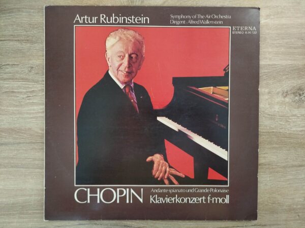 Artur Rubinstein - Chopin - Klavierkonzert F-moll, Andante Spianato Und Grande Polonaise - Image 2