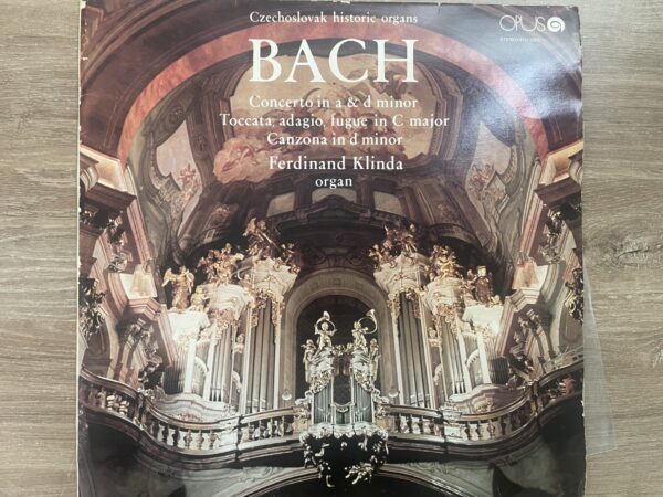 Bach*, Ferdinand Klinda - Concerto In A & D Minor / Toccata, Adagio, Fugue In C Major / Canzona In D Minor - Image 2