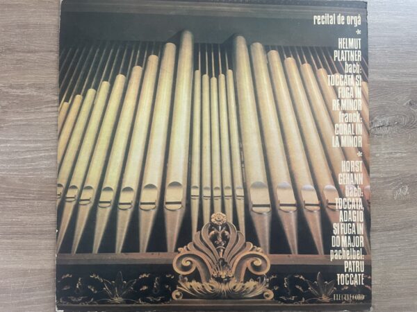 Bach / Franck / Pachelbel - Helmut Plattner / Horst Gehann - Recital De Orgă - Image 2