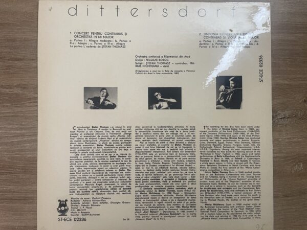 Dittersdorf - Concertos for Double Bass and Orchestra - Image 3