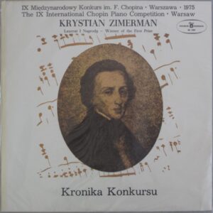 Krystian Zimerman - Kronika Konkursu