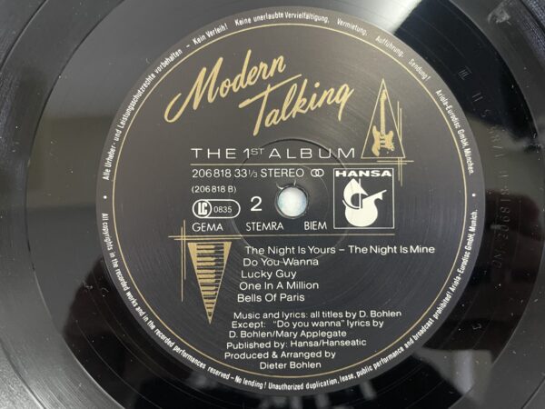 Modern Talking - The 1st Album - Image 6