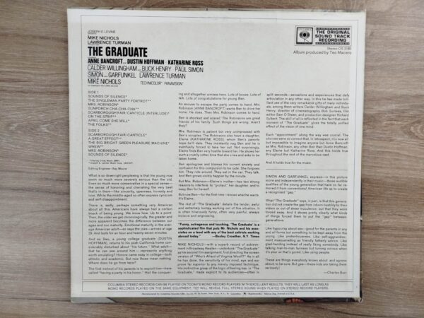 Paul Simon, Simon & Garfunkel, David Grusin - The Graduate (OST) - Image 3