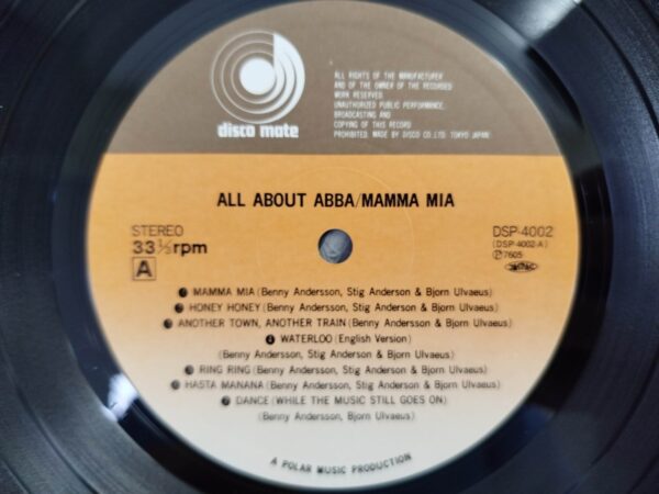 ABBA ‎- All About ABBA / Mamma Mia (JP) - Image 6