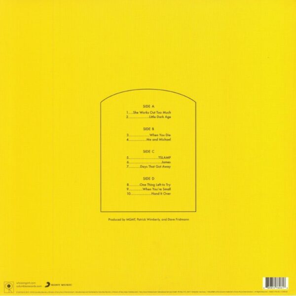 MGMT - Little Dark Age (Sealed) - Image 2