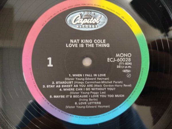 Nat King Cole - Love Is The Thing (JP) - Image 5