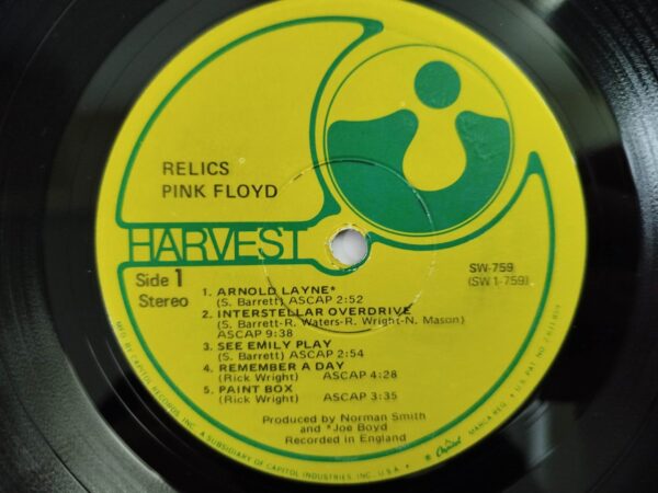 Pink Floyd - Relics (Original US) - Image 5