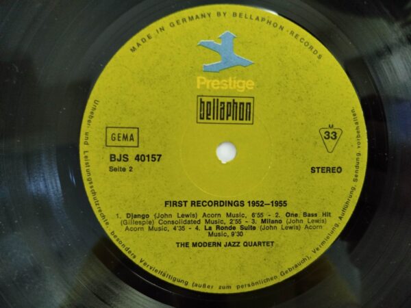 The Modern Jazz Quartet - First Recordings! (Original 1952 - 1955) - Image 5