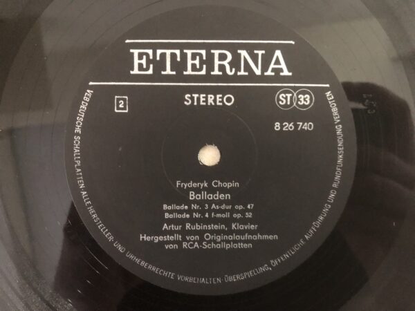 Chopin, Artur Rubinstein – Balladen - Image 5