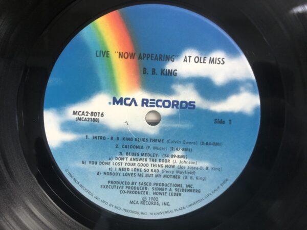 B.B. King - B.B. King "Now Appearing" At Ole Miss (2 LP) - Image 7