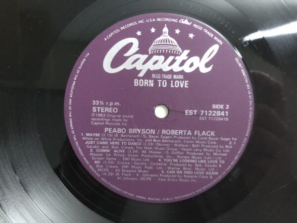 Peabo Bryson / Roberta Flack - Born To Love - Image 6