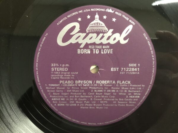Peabo Bryson / Roberta Flack - Born To Love - Image 5