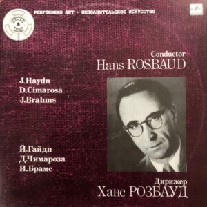 J. Haydn, D. Cimarosa, J. Brahms - H. Rosbaud – Untitled