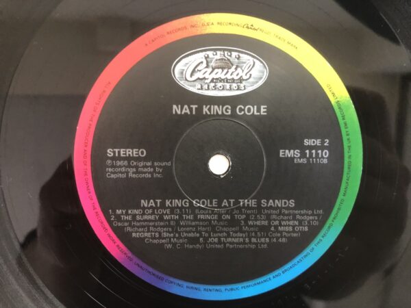 Nat King Cole - At The Sands - Image 5