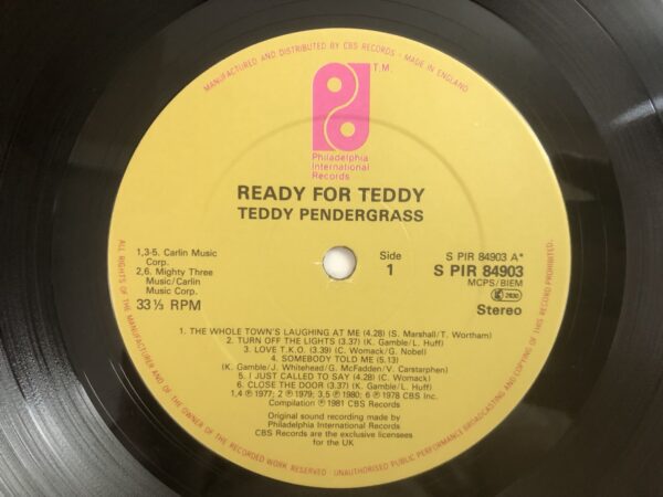 Teddy Pendergrass - Ready For... - Image 5