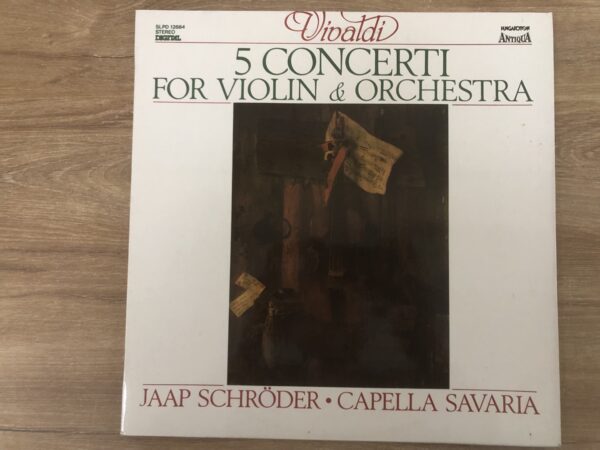 A. Vivaldi - 5 Concerti For Violin & Orchestra - Image 2