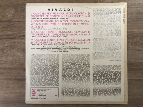 Vivaldi - Orchestra de Cameră „Simfonietta” - Concerte - Image 3