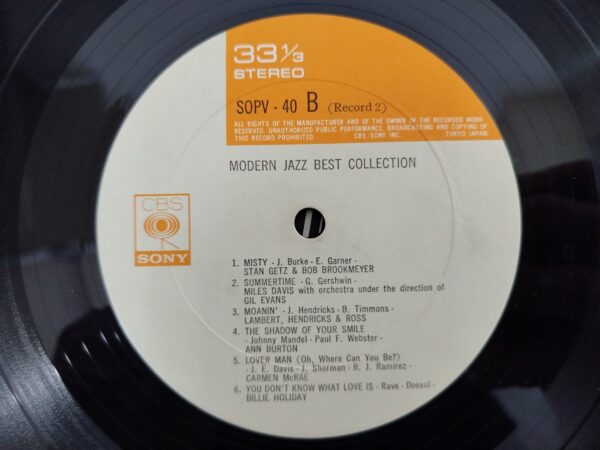 Miles Davis, Dave Brubeck, Thelonious Monk - Modern Jazz Collection (2LP, JP) - Image 6