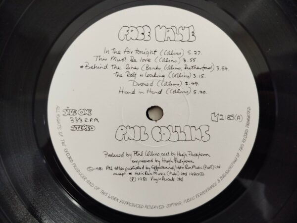 Phil Collins - Face Value - Image 5