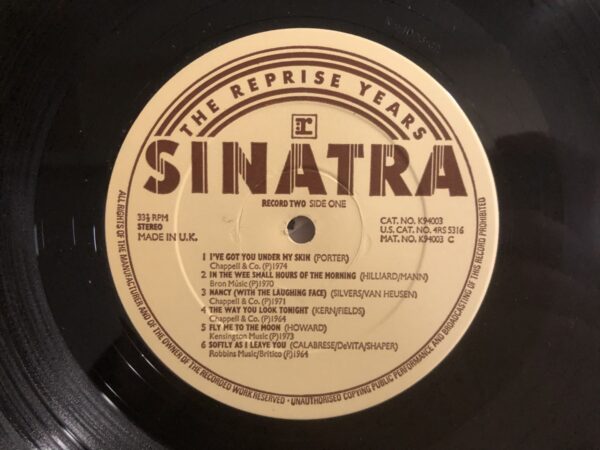 Frank Sinatra - Sinatra The Reprise Years Vol. 3 - Image 5