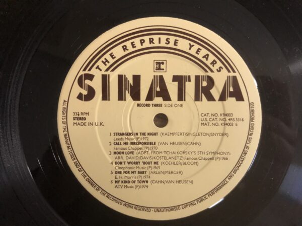 Frank Sinatra - Sinatra The Reprise Years Vol. 4 - Image 6