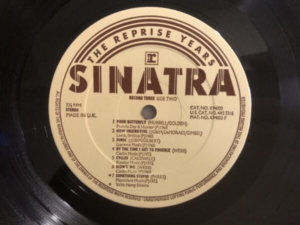 Frank Sinatra - Sinatra The Reprise Years Vol. 4 - Image 5