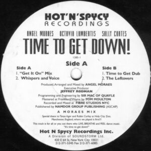 Angel Moraes - Time To Get Down! (House, Deep House)