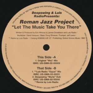 Deepswing & Luis Radio Presents Roman Jazz Project - Let The Music Take You There (House)