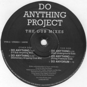 Do Anything Project - Do Anything (The Dub Mixes) (House, Deep House, Garage House)
