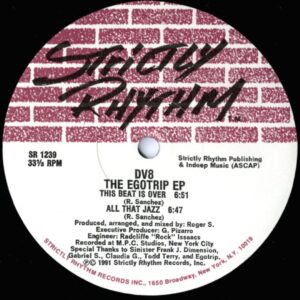 DV8 - The Egotrip EP (House, Deep House)
