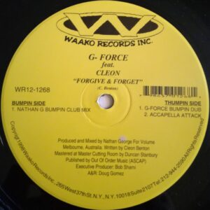 G-Force Feat. Cleon - Forgive & Forget (House)