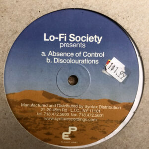 Lo Fi Society - Absence Of Control (House, Deep House)